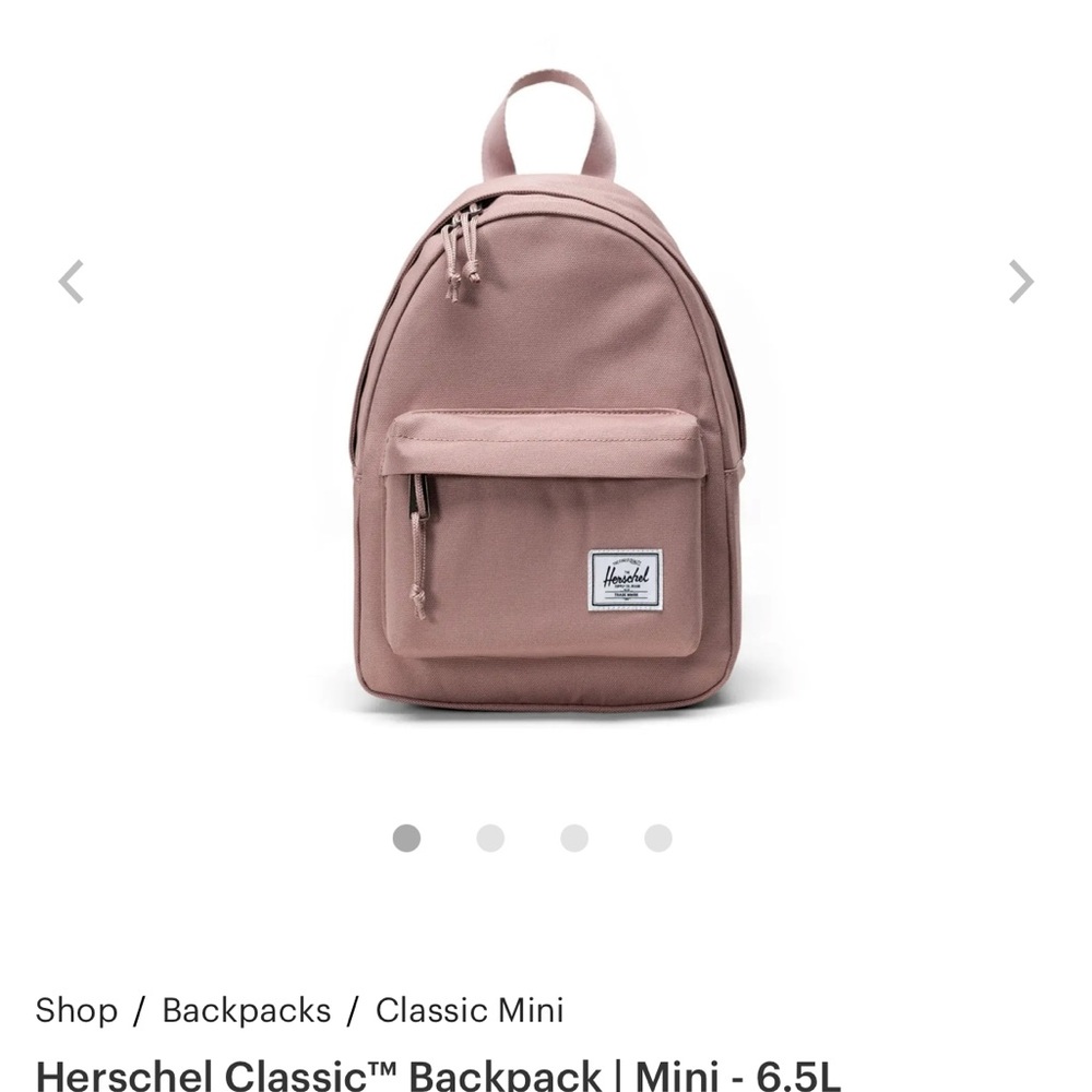 Herschel Classic Mini Backpack in Pink
